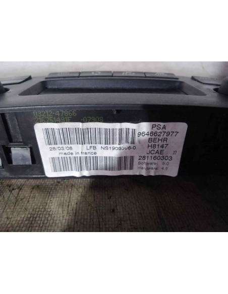 MANDO CLIMATIZADOR PEUGEOT 307 BREAK/ SW (S2) - 267437