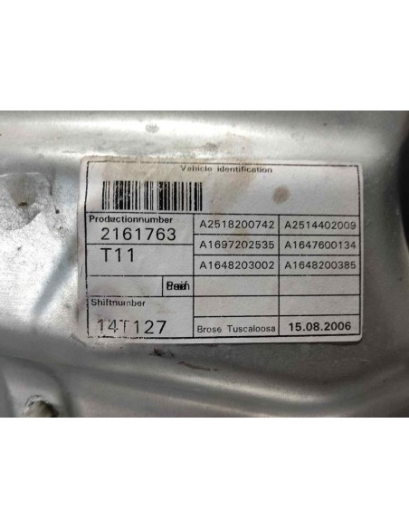 ELEVALUNAS DELANTERO IZQUIERDO MERCEDES-BENZ CLASE ML (BM 164) - 269100