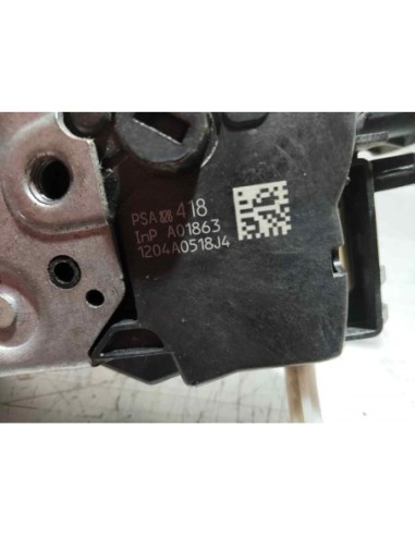 CERRADURA PUERTA TRASERA IZQUIERDA PEUGEOT...