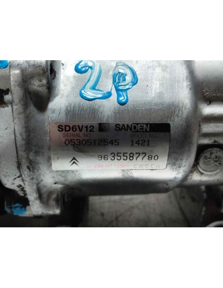 COMPRESOR AIRE ACONDICIONADO PEUGEOT 206 CC CABRIO-COUPÉ - 265029