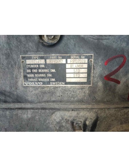 MOTOR COMPLETO VOLVO XC90 - 272405