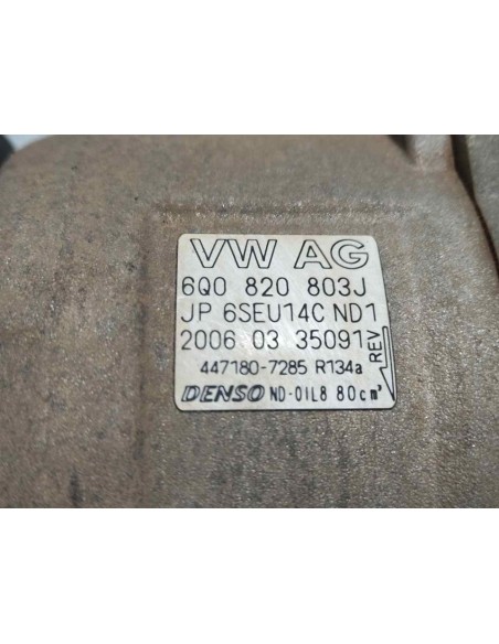 COMPRESOR AIRE ACONDICIONADO SEAT CORDOBA BERLINA (6L2) - 272500