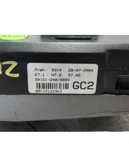 MANDO CLIMATIZADOR OPEL ASTRA H BERLINA - 273620