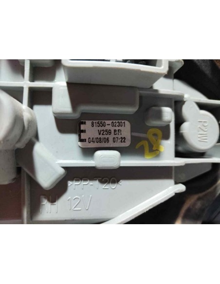 PILOTO TRASERO DERECHO TOYOTA COROLLA (E12) - 273771