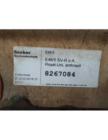 GUARNECIDO PUERTA TRASERA DERECHA BMW SERIE 3...