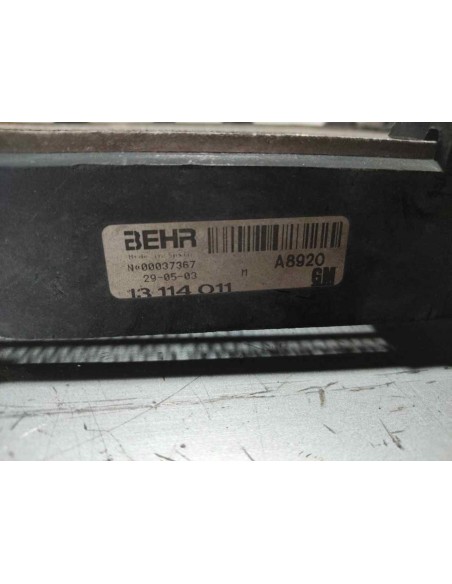CONDENSADOR / RADIADOR  AIRE ACONDICIONADO OPEL CORSA C - 209985