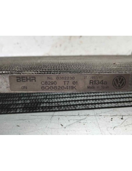 CONDENSADOR / RADIADOR  AIRE ACONDICIONADO VOLKSWAGEN POLO IV (9N3) - 274561