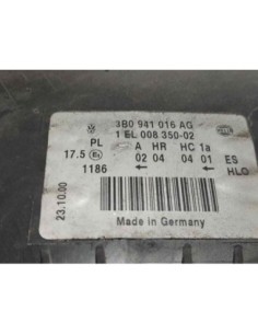 FARO DERECHO VOLKSWAGEN PASSAT BERLINA (3B3) - 274582 2
