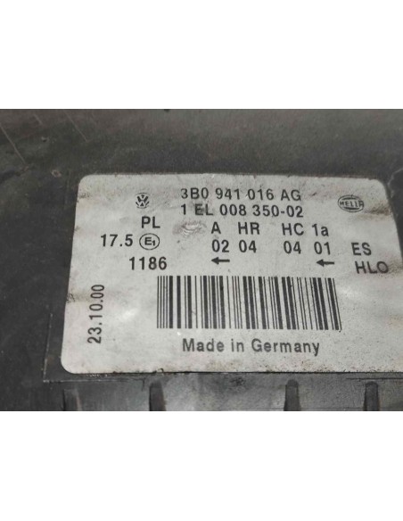 FARO DERECHO VOLKSWAGEN PASSAT BERLINA (3B3) - 274582