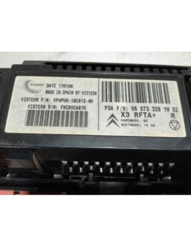 MANDO CLIMATIZADOR CITROEN C5 BERLINA - 274895