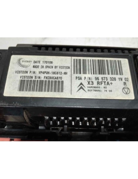 MANDO CLIMATIZADOR CITROEN C5 BERLINA - 274895