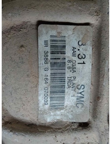 DIFERENCIAL TRASERO SSANGYONG KYRON - 233238