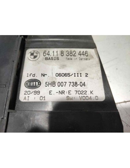 MANDO CALEFACCION / AIRE ACONDICIONADO BMW SERIE 3 BERLINA (E46) - 181590