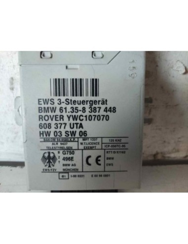 MODULO ELECTRONICO BMW SERIE 3 BERLINA (E46) -...