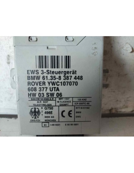 MODULO ELECTRONICO BMW SERIE 3 BERLINA (E46) - 181606