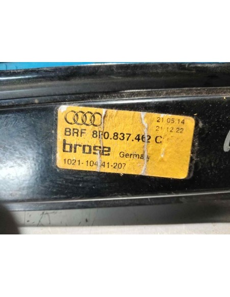 ELEVALUNAS DELANTERO DERECHO AUDI A4 BERLINA (8E) - 145521