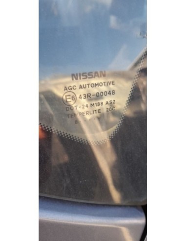 LUNA CUSTODIA TRASERA DERECHA NISSAN QASHQAI...