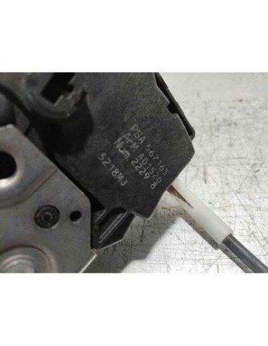 CERRADURA PUERTA TRASERA IZQUIERDA PEUGEOT 308...