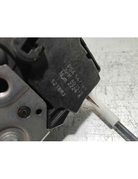 CERRADURA PUERTA TRASERA IZQUIERDA PEUGEOT 308 SW - 122876