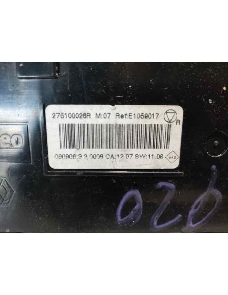 MANDO CLIMATIZADOR RENAULT SCENIC III (JZ) - 243508