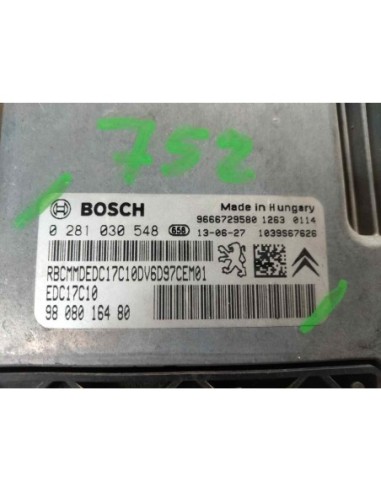 CENTRALITA MOTOR UCE PEUGEOT 308 - 215068