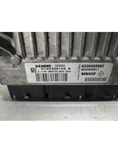 CENTRALITA MOTOR UCE RENAULT SCENIC II (JM) -...