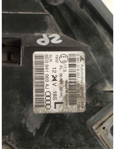 FARO IZQUIERDO AUDI A4 BERLINA (8E) - 265712