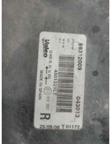 FARO DERECHO VOLKSWAGEN POLO IV (9N3) - 271465