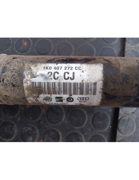 TRANSMISION DELANTERA DERECHA VOLKSWAGEN GOLF V (1K1)(10 2003) - 122451