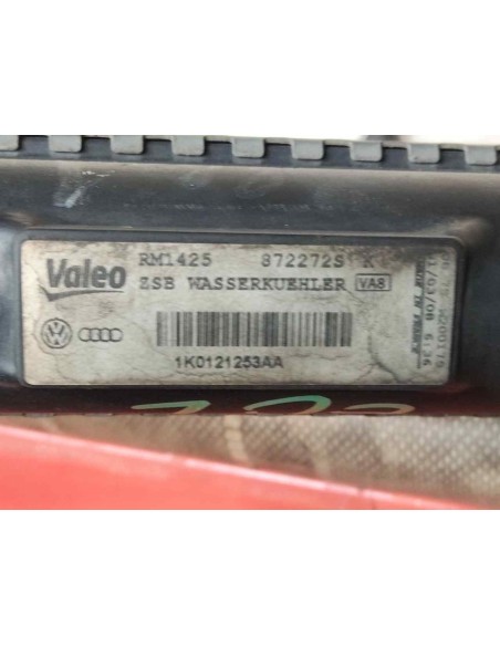 RADIADOR AGUA VOLKSWAGEN GOLF V (1K1)(10 2003) - 255659