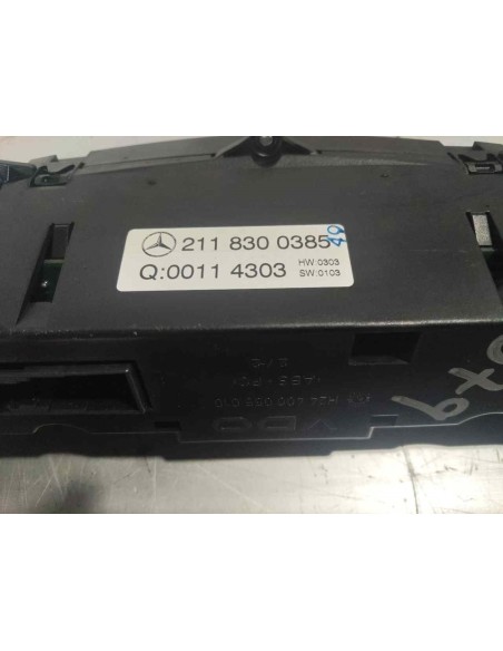 MANDO CLIMATIZADOR MERCEDES-BENZ CLASE E (BM 211) BERLINA - 157864