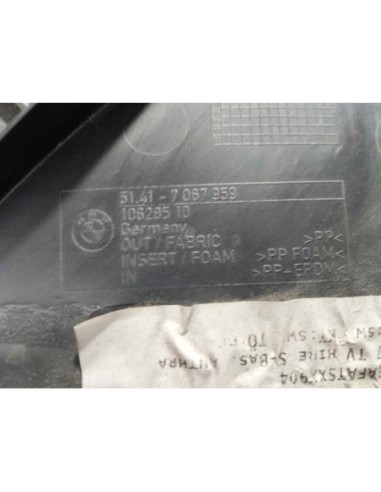 GUARNECIDO PUERTA TRASERA DERECHA BMW SERIE 1...