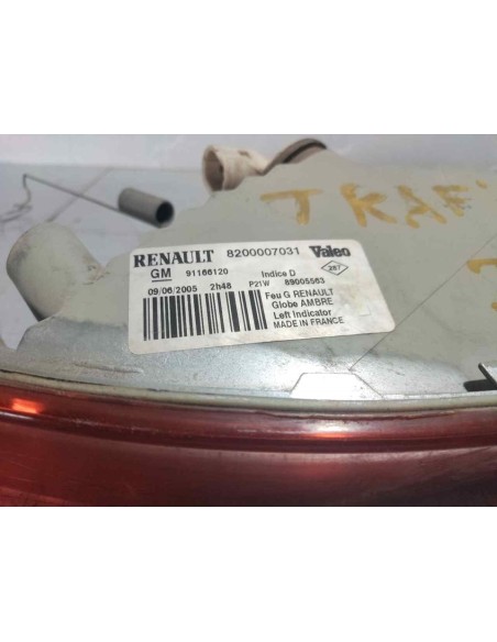 PILOTO TRASERO IZQUIERDO RENAULT TRAFIC II COMBI - 278547