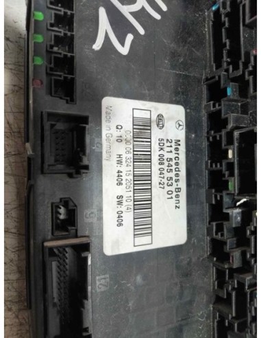 CAJA RELES / FUSIBLES MERCEDES-BENZ CLASE E (BM...