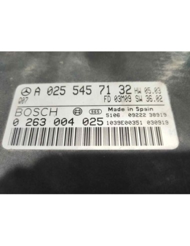 MODULO ELECTRONICO MERCEDES-BENZ CLASE E (BM...