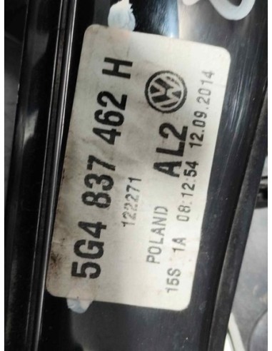 ELEVALUNAS DELANTERO DERECHO VOLKSWAGEN GOLF...