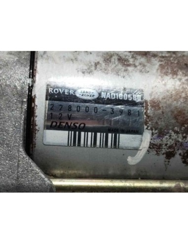 MOTOR ARRANQUE LAND ROVER FREELANDER (LN)(01...