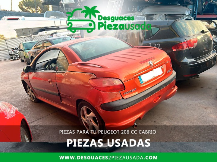 PIEZAS PARA TU PEUGEOT 206 CC CABRIO